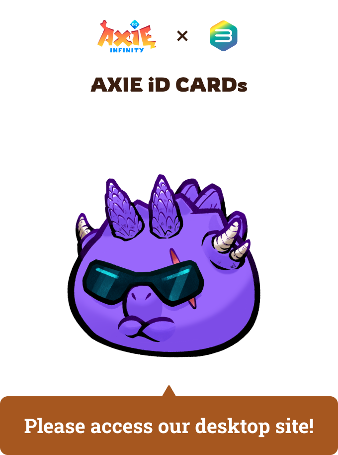Announcement: Axie iD Card Weekly Leaderboard and Updated Freemints!, by  Gall3ry, Dec, 2023